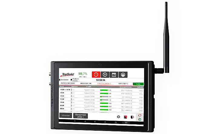 【高百标识】目视化管理机器停机原因OEE