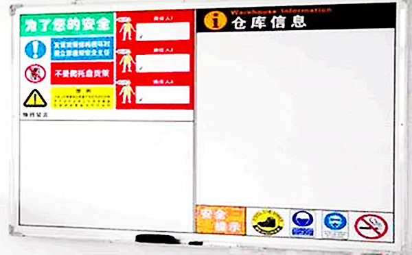 【目视化管理的公司】仓库看板的内容