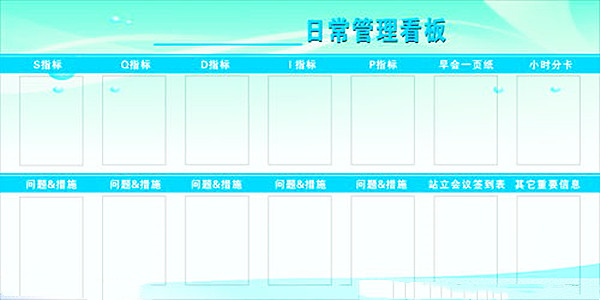 【目视化管理的公司】掌握看板的使用方法