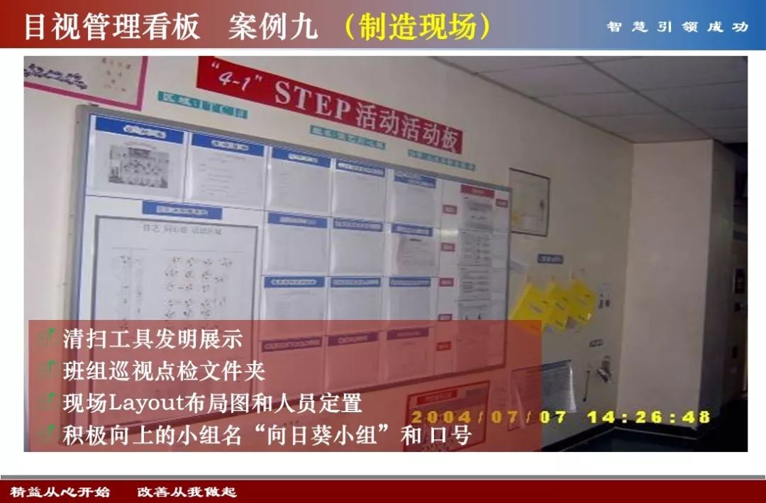 【目视化管理的公司】现场目视化及班组看板设计，值得学习！（九）