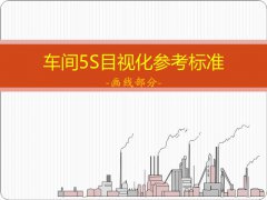 【高百标识】车间目视化划线标准